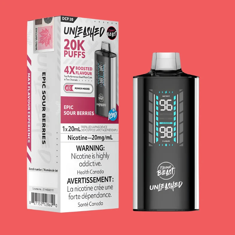 Flavour Beast Unleashed DCP 20k Disposable Vape